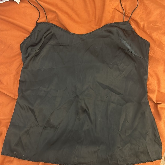 ELIE TAHARI Ruffled, Lace Sheer Blouse, Size SM - Picture 7 of 9